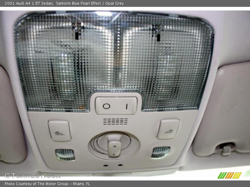Santorin Blue Pearl Effect / Opal Grey 2001 Audi A4 1.8T Sedan