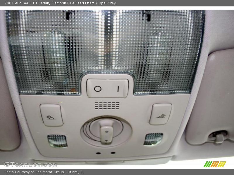 Santorin Blue Pearl Effect / Opal Grey 2001 Audi A4 1.8T Sedan