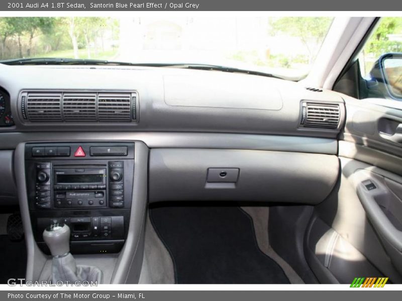 Santorin Blue Pearl Effect / Opal Grey 2001 Audi A4 1.8T Sedan