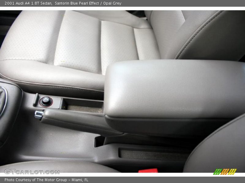 Santorin Blue Pearl Effect / Opal Grey 2001 Audi A4 1.8T Sedan