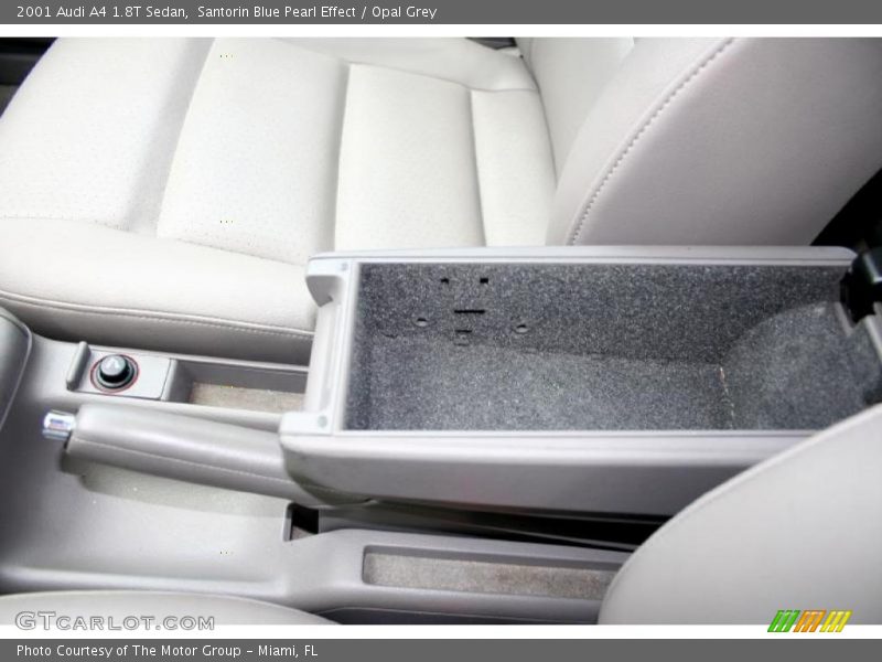 Santorin Blue Pearl Effect / Opal Grey 2001 Audi A4 1.8T Sedan