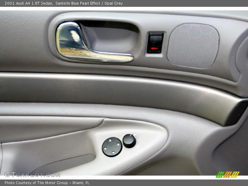 Santorin Blue Pearl Effect / Opal Grey 2001 Audi A4 1.8T Sedan