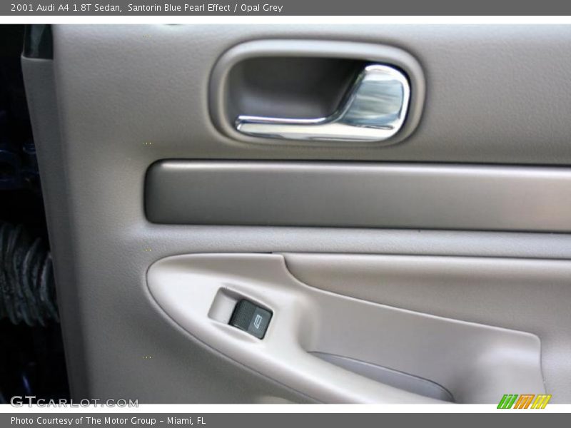 Santorin Blue Pearl Effect / Opal Grey 2001 Audi A4 1.8T Sedan