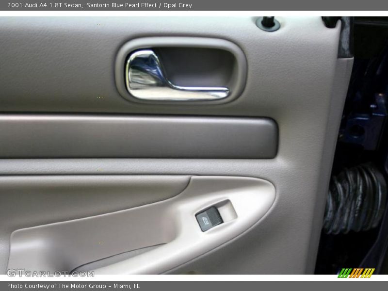 Santorin Blue Pearl Effect / Opal Grey 2001 Audi A4 1.8T Sedan
