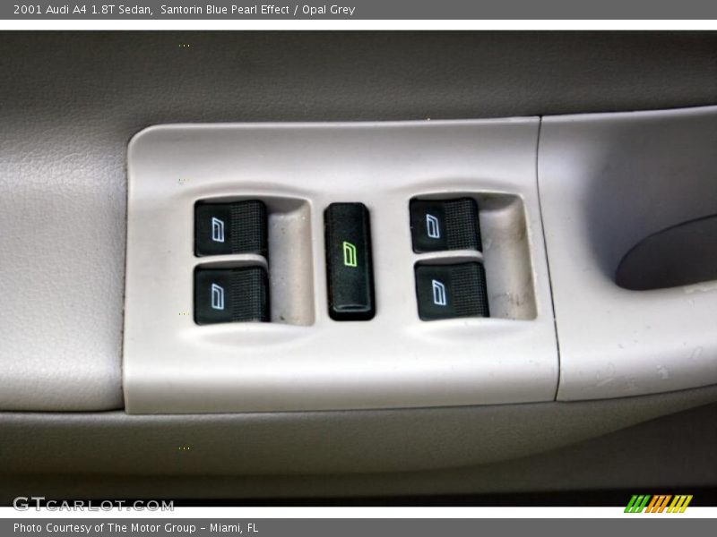 Santorin Blue Pearl Effect / Opal Grey 2001 Audi A4 1.8T Sedan
