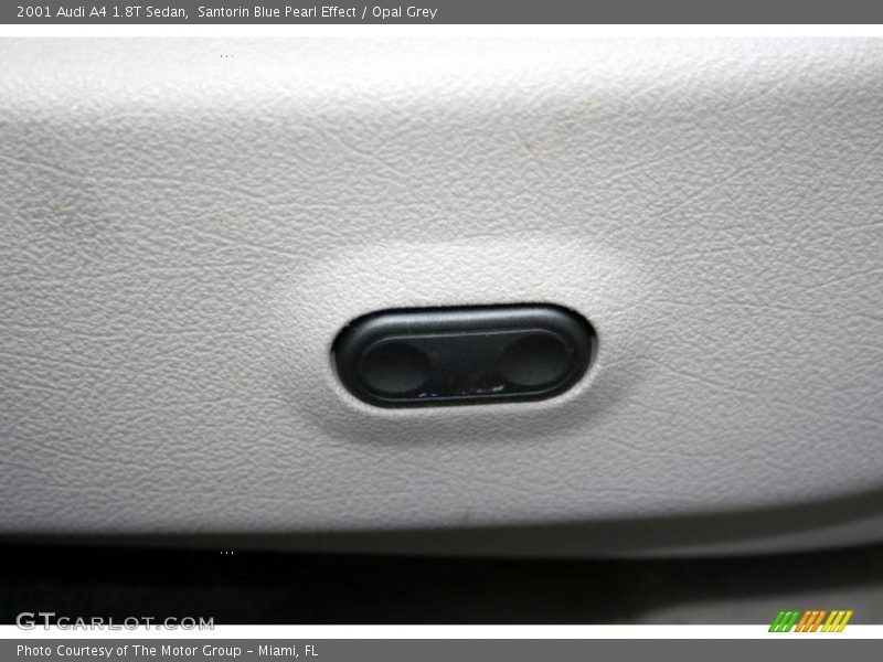 Santorin Blue Pearl Effect / Opal Grey 2001 Audi A4 1.8T Sedan