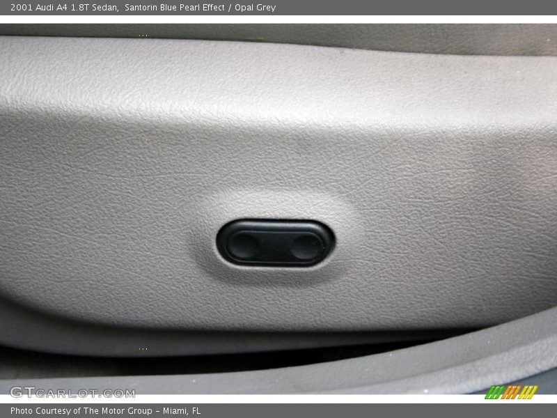 Santorin Blue Pearl Effect / Opal Grey 2001 Audi A4 1.8T Sedan