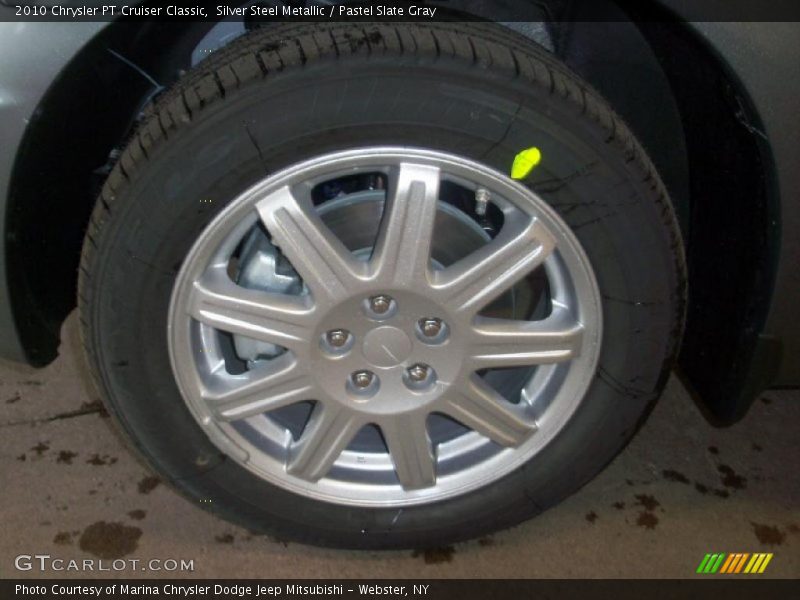 Silver Steel Metallic / Pastel Slate Gray 2010 Chrysler PT Cruiser Classic