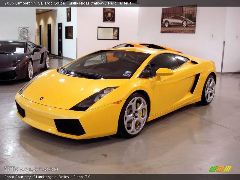 Giallo Midas (Yellow) / Nero Perseus 2006 Lamborghini Gallardo Coupe