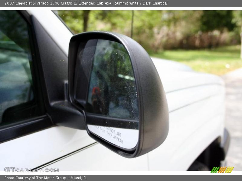 Summit White / Dark Charcoal 2007 Chevrolet Silverado 1500 Classic LS Extended Cab 4x4