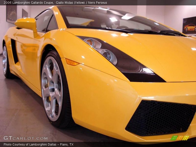 Giallo Midas (Yellow) / Nero Perseus 2006 Lamborghini Gallardo Coupe