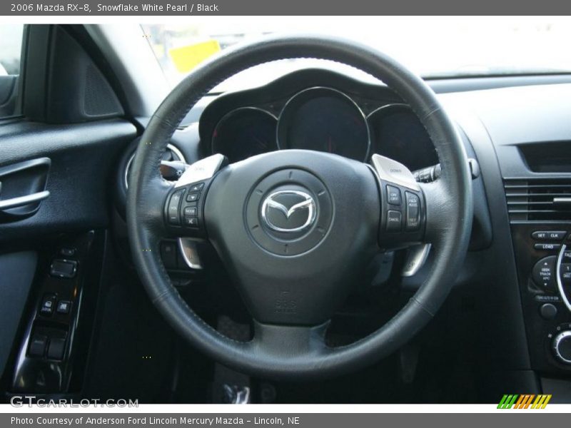 Snowflake White Pearl / Black 2006 Mazda RX-8