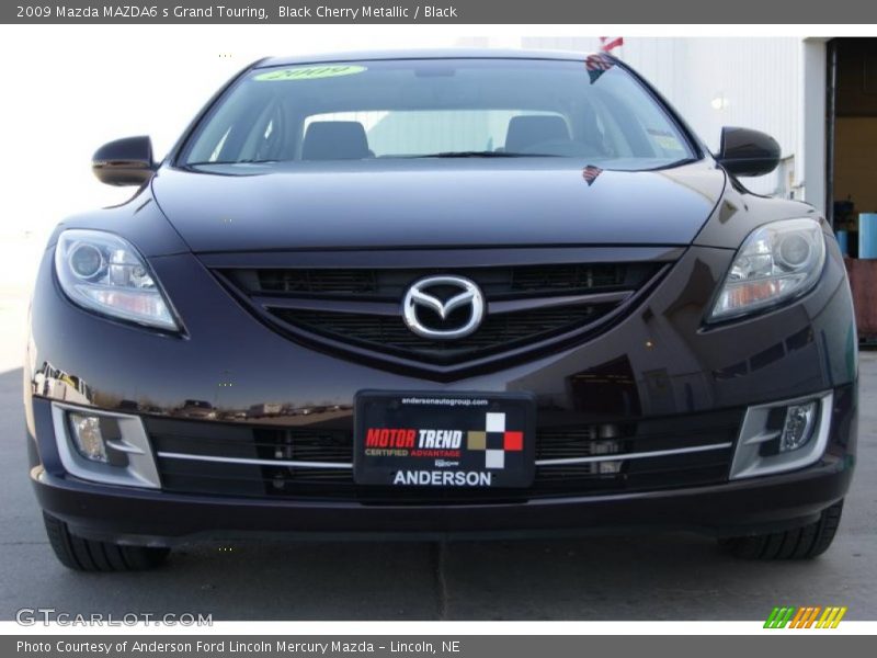 Black Cherry Metallic / Black 2009 Mazda MAZDA6 s Grand Touring