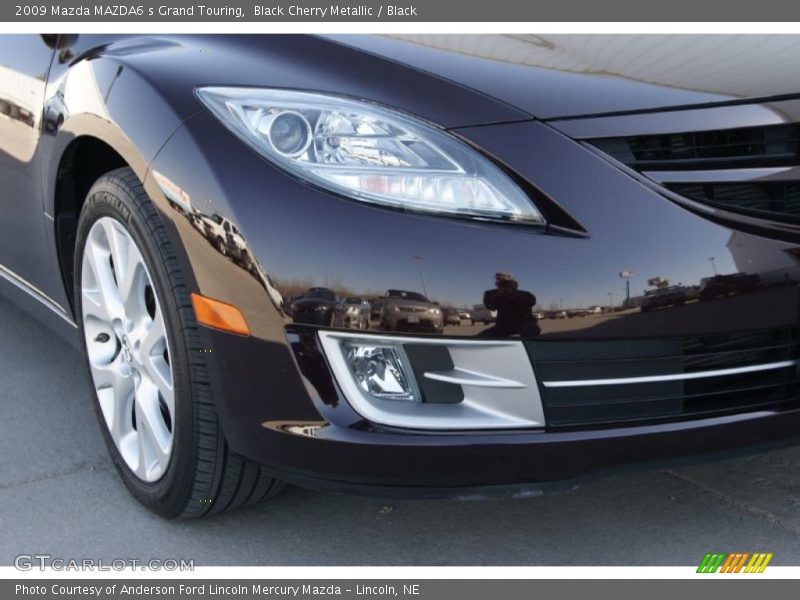 Black Cherry Metallic / Black 2009 Mazda MAZDA6 s Grand Touring