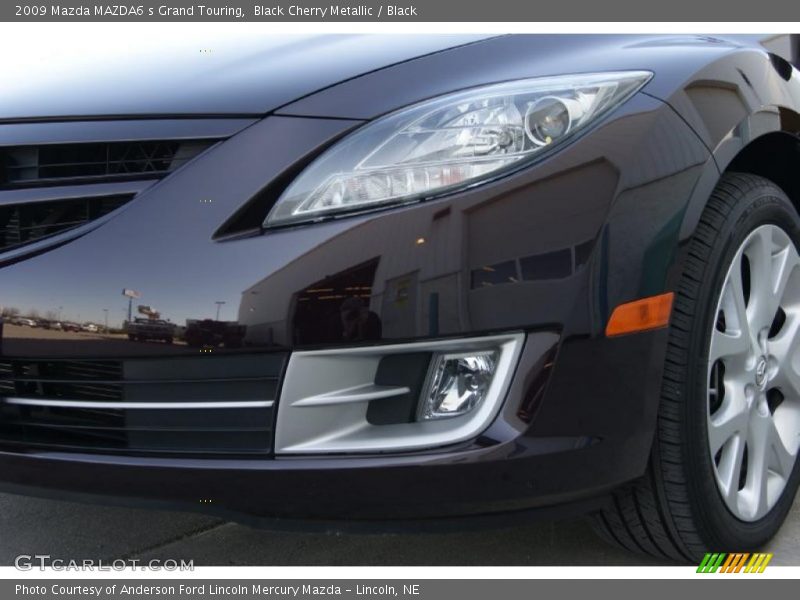 Black Cherry Metallic / Black 2009 Mazda MAZDA6 s Grand Touring