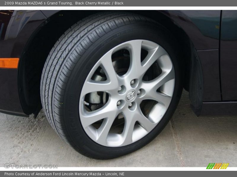 Black Cherry Metallic / Black 2009 Mazda MAZDA6 s Grand Touring
