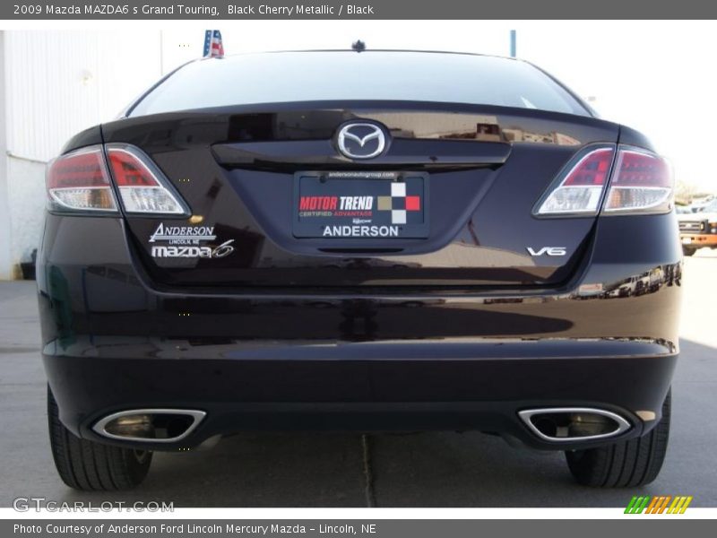 Black Cherry Metallic / Black 2009 Mazda MAZDA6 s Grand Touring