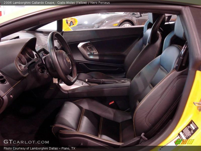 Giallo Midas (Yellow) / Nero Perseus 2006 Lamborghini Gallardo Coupe