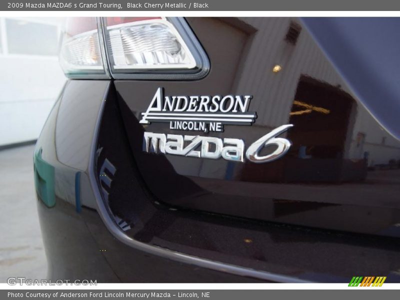 Black Cherry Metallic / Black 2009 Mazda MAZDA6 s Grand Touring