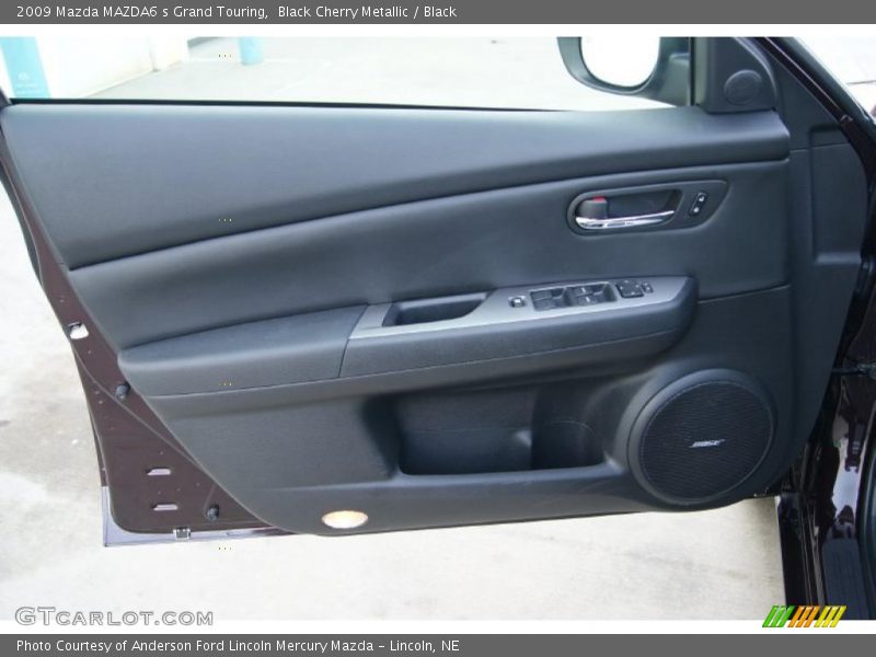 Black Cherry Metallic / Black 2009 Mazda MAZDA6 s Grand Touring