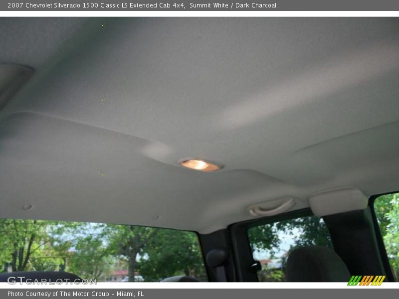 Summit White / Dark Charcoal 2007 Chevrolet Silverado 1500 Classic LS Extended Cab 4x4