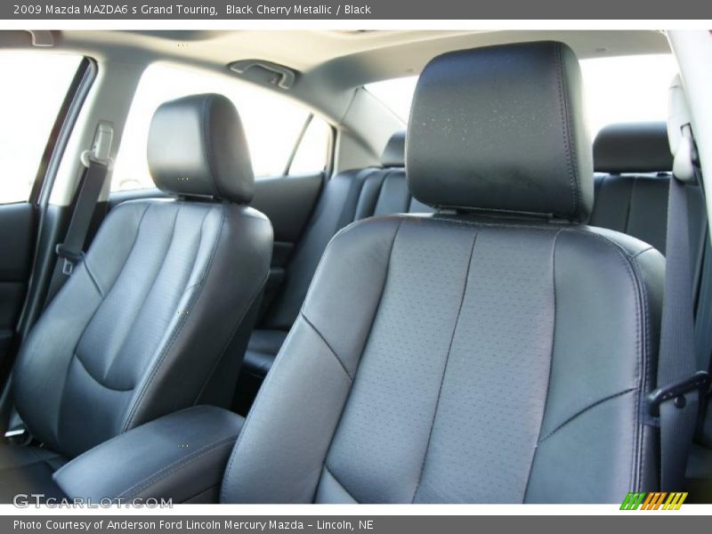 Black Cherry Metallic / Black 2009 Mazda MAZDA6 s Grand Touring