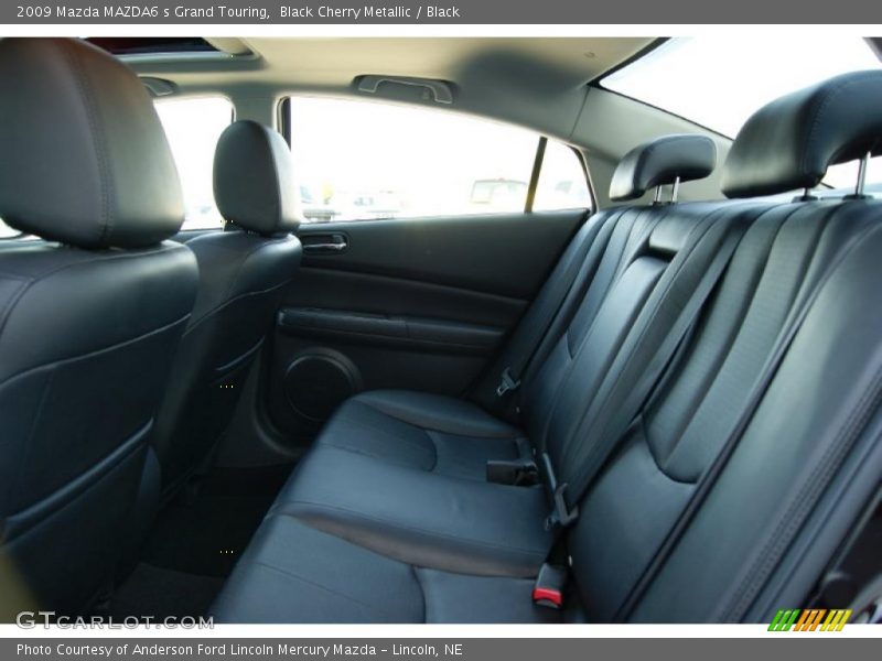 Black Cherry Metallic / Black 2009 Mazda MAZDA6 s Grand Touring