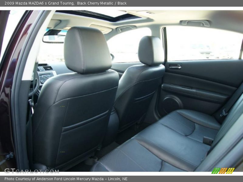 Black Cherry Metallic / Black 2009 Mazda MAZDA6 s Grand Touring
