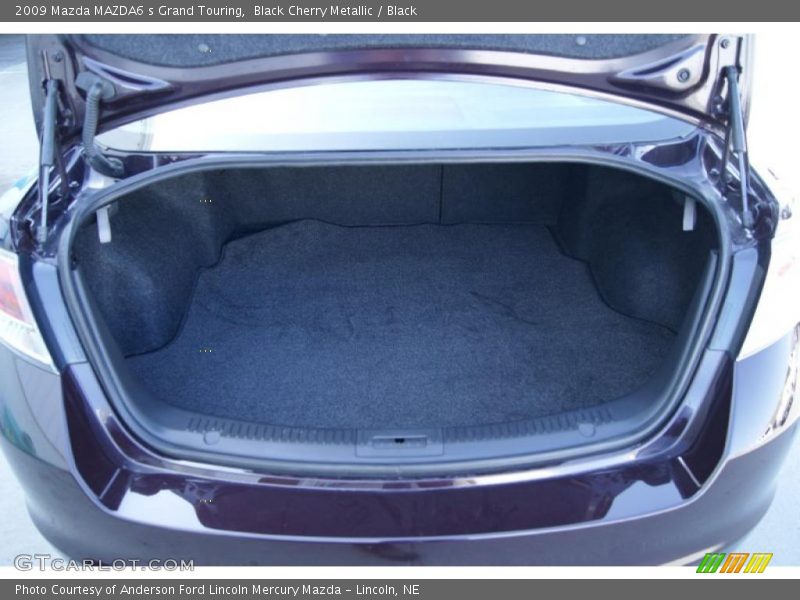 Black Cherry Metallic / Black 2009 Mazda MAZDA6 s Grand Touring