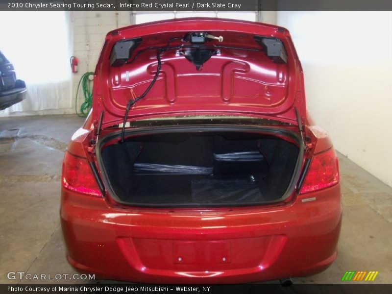 Inferno Red Crystal Pearl / Dark Slate Gray 2010 Chrysler Sebring Touring Sedan