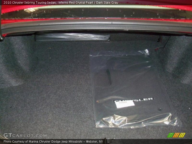 Inferno Red Crystal Pearl / Dark Slate Gray 2010 Chrysler Sebring Touring Sedan