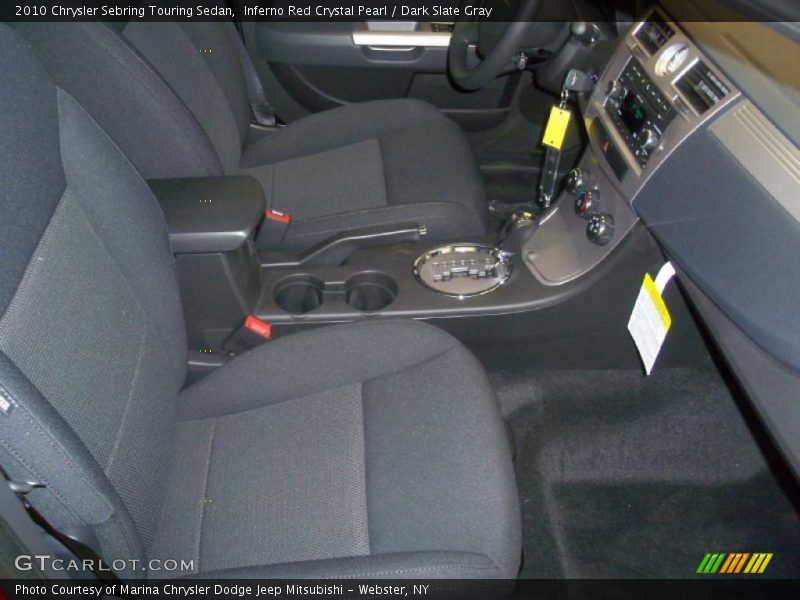Inferno Red Crystal Pearl / Dark Slate Gray 2010 Chrysler Sebring Touring Sedan