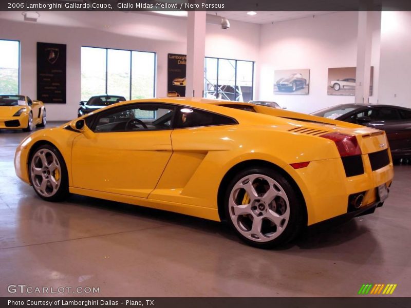 Giallo Midas (Yellow) / Nero Perseus 2006 Lamborghini Gallardo Coupe