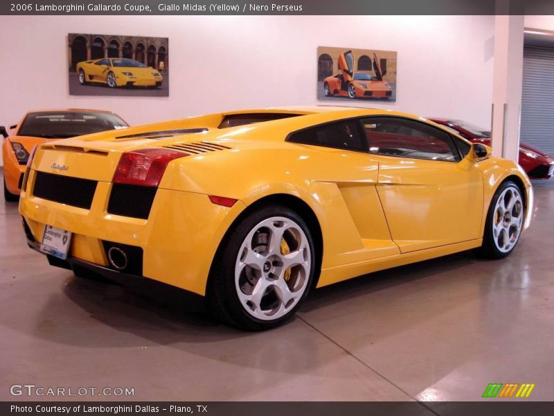 Giallo Midas (Yellow) / Nero Perseus 2006 Lamborghini Gallardo Coupe