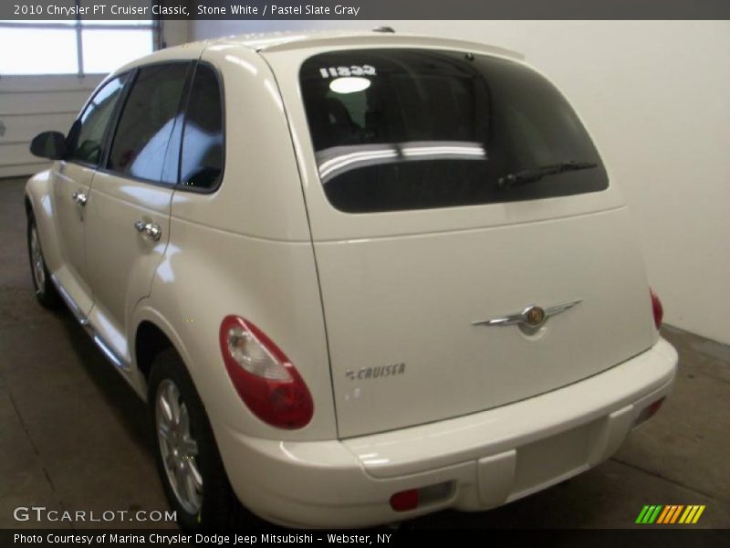 Stone White / Pastel Slate Gray 2010 Chrysler PT Cruiser Classic