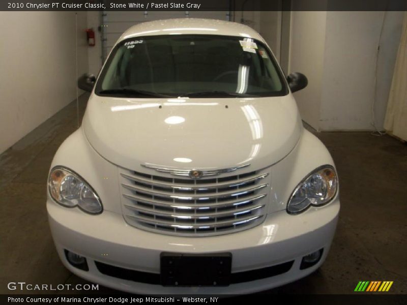 Stone White / Pastel Slate Gray 2010 Chrysler PT Cruiser Classic
