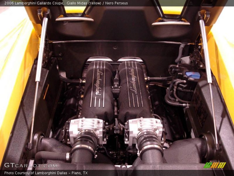 Giallo Midas (Yellow) / Nero Perseus 2006 Lamborghini Gallardo Coupe