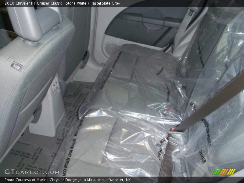 Stone White / Pastel Slate Gray 2010 Chrysler PT Cruiser Classic