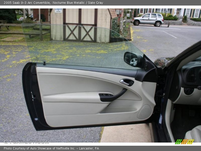 Nocturne Blue Metallic / Slate Gray 2005 Saab 9-3 Arc Convertible