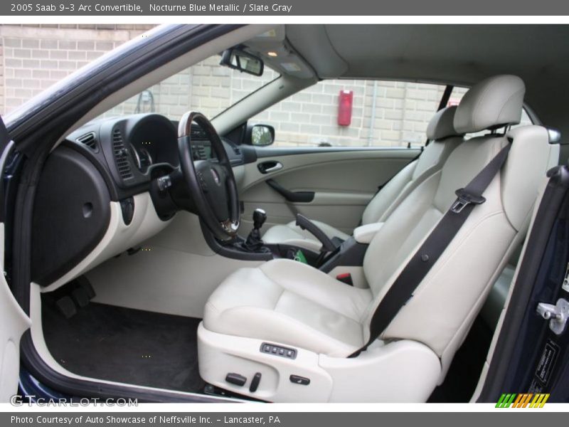 Nocturne Blue Metallic / Slate Gray 2005 Saab 9-3 Arc Convertible