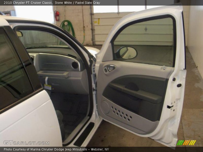Stone White / Pastel Slate Gray 2010 Chrysler PT Cruiser Classic