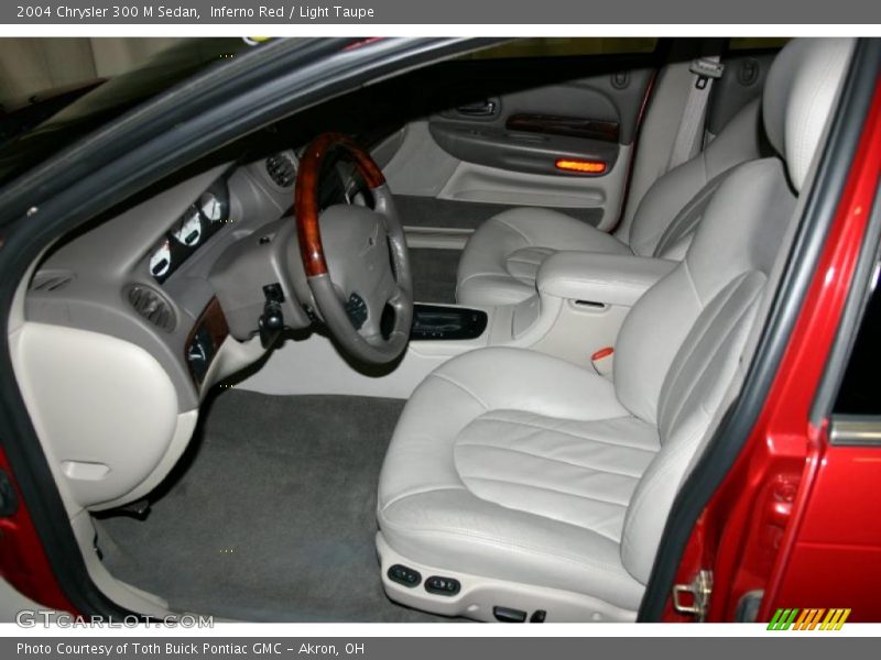 Inferno Red / Light Taupe 2004 Chrysler 300 M Sedan