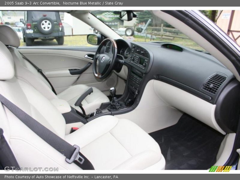 Nocturne Blue Metallic / Slate Gray 2005 Saab 9-3 Arc Convertible