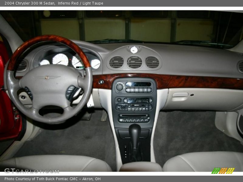Inferno Red / Light Taupe 2004 Chrysler 300 M Sedan