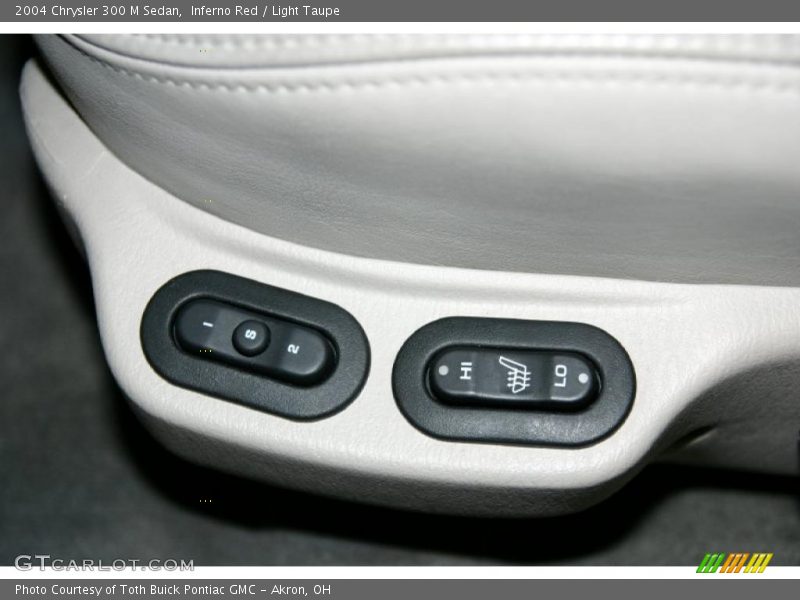 Inferno Red / Light Taupe 2004 Chrysler 300 M Sedan