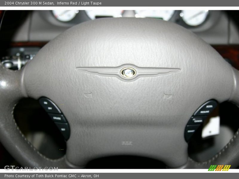 Inferno Red / Light Taupe 2004 Chrysler 300 M Sedan