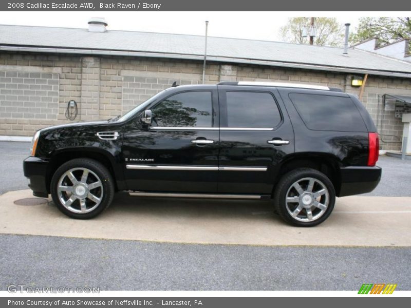 Black Raven / Ebony 2008 Cadillac Escalade AWD