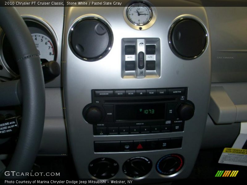 Stone White / Pastel Slate Gray 2010 Chrysler PT Cruiser Classic