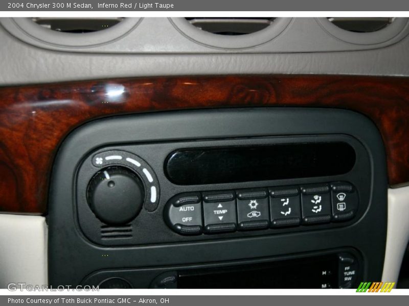 Inferno Red / Light Taupe 2004 Chrysler 300 M Sedan