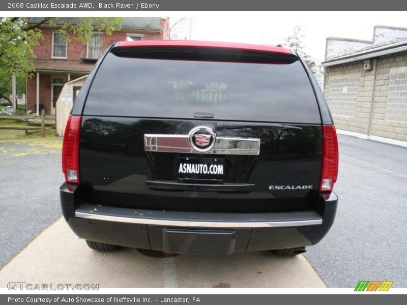 Black Raven / Ebony 2008 Cadillac Escalade AWD